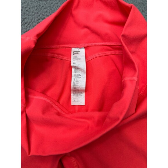 Fabletics cropped leggings in the MOST beautiful coral color sz Xl - Picture 5 of 6